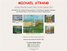 Tablet Screenshot of michaelstrang.com